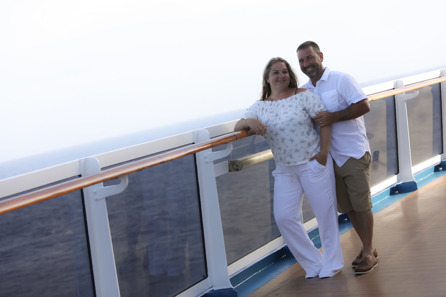 April and Chris Wolcott, owners of C&S Fence & Gate Inc.